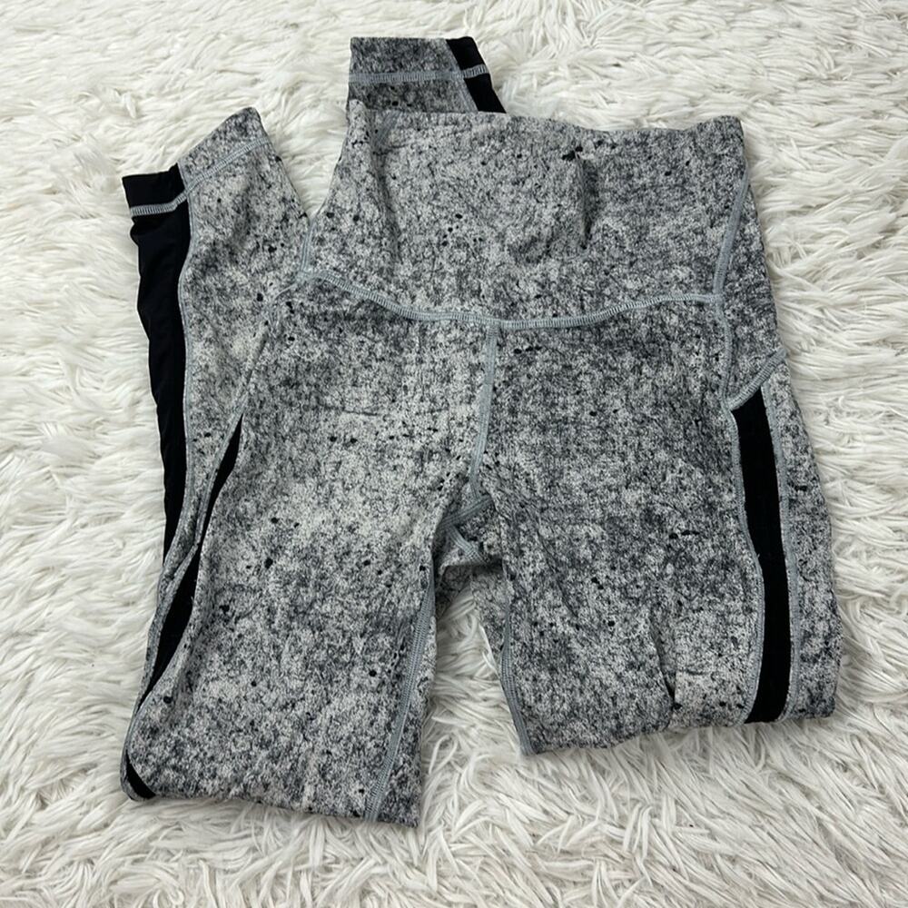 Lululemon Wunder Under Hi-Rise 7/8 Tight Awaken 25" Antiqued Alpine White Multi - Picture 1 of 4